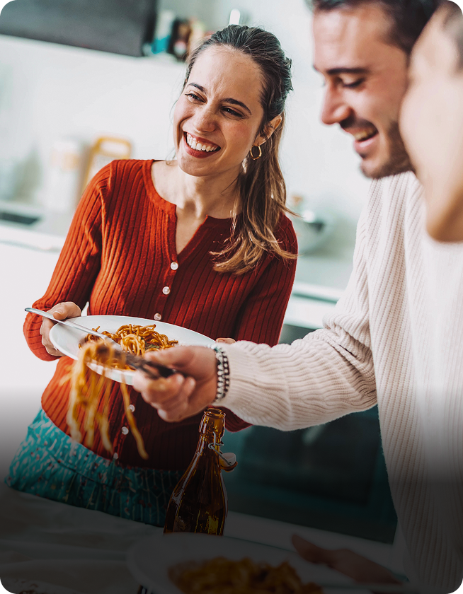 Our granny's secret recipe of lasagne with pesto sauce!